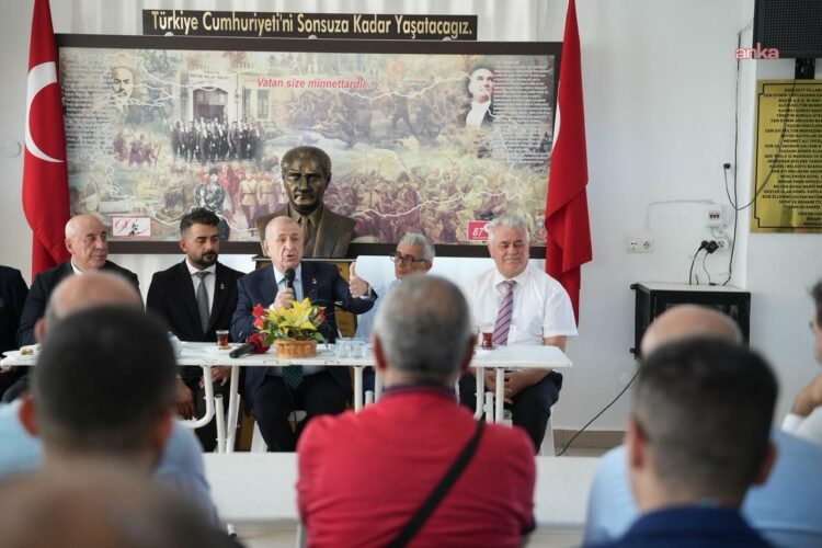 Ümit Özdağ’dan Alevi Kültür Dernekleri Kadirli Cemevi’ne ziyaret