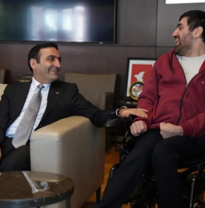 Başkan İnan Güney’den Ali’ye duygulandıran mektup