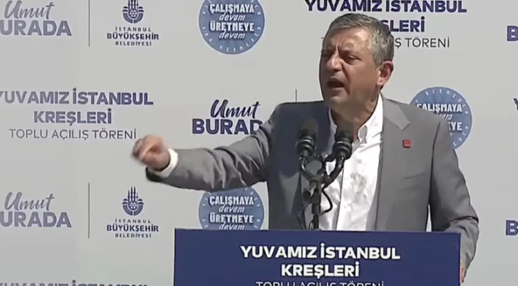 Özgür Özel: ‘Hizmet de açsak Özgür Çelik’le, hapis de yatsak Özgür Çelik’le yatarız’