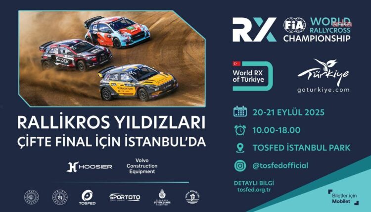 FIA Dünya ve Avrupa Rallikros şampiyonalarına İBB’den destek