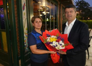 Adıyaman Belediye Başkanı Tutdere, zabıta personeliyle bir araya geldi