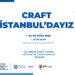 Enstitü İstanbul İSMEK, 6. Craftİstanbul Fuarı’nda Şile Bezi Defilesi ve yüzlerce eserle yer alacak