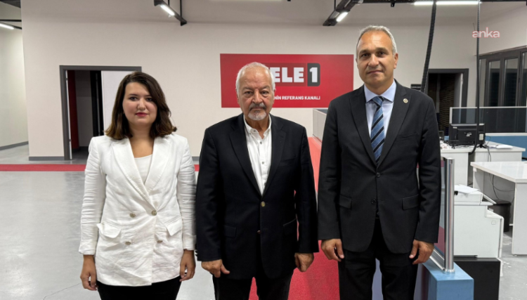 CHP’den TELE1’e dayanışma ziyareti