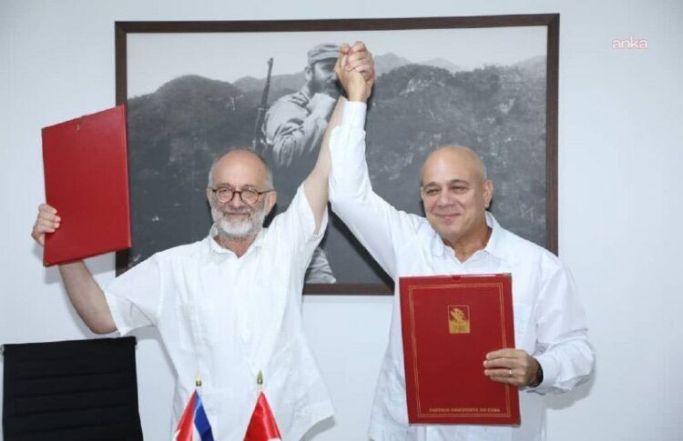 TKP ile Küba Komünist Partisi arasında işbirliği protokolü