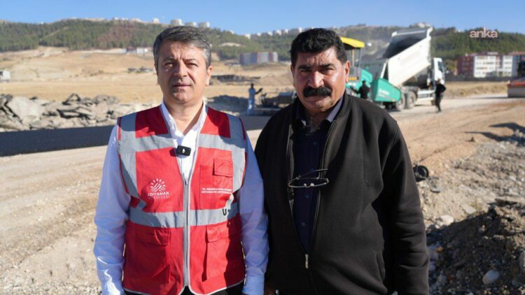 Adıyaman Belediye Başkanı Tutdere, Esentepe’deki asfalt çalışmalarını inceledi