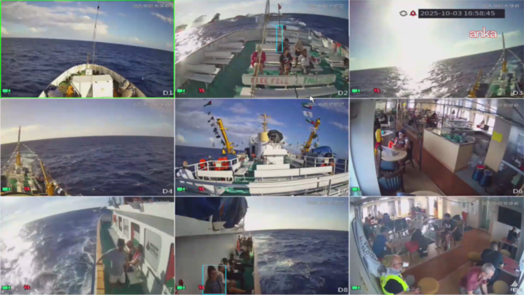 “Özgürlük Filosu” İtalya’dan Gazze’ye doğru yola çıktı