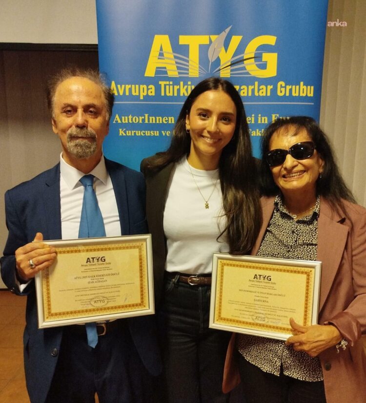 ATYG’nin Demokrasi, Özgürlük ve İnsan Hakları Ödülü ozanlar Şah Turna ve Ağdaşan’a