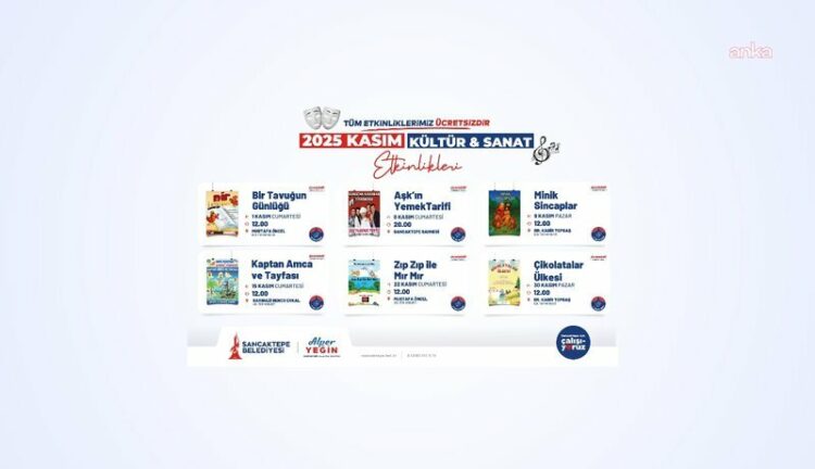 Sancaktepe’de kasım ayı, kültür ve sanatla renkleniyor