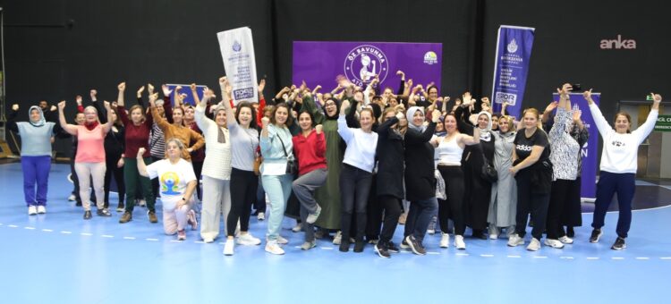 İBB Kadın ve Spor İstanbul’dan öz savunma atölyesi: “Fark et, terk et, bildir”