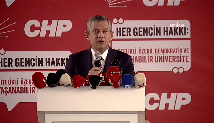 Özgür Özel: “Kendinden olmayan muhaliflere düşman hukuk sisteminin uygulandığı bir sürecin içindeyiz”