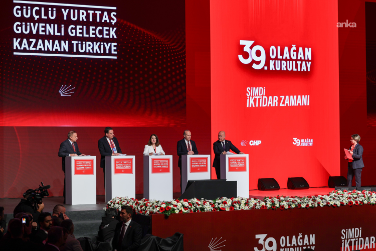 CHP’nin 39’uncu Olağan Kurultayı’nın ilk günü tamamlandı…