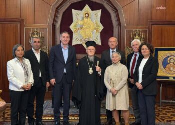 DEM Parti heyetinden Fener Rum Patriği Bartholomeos’a ziyaret
