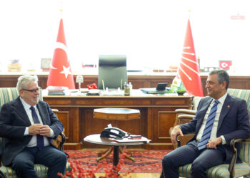 Nacho Sanchez Amor, Özgür Özel’i ziyaret etti