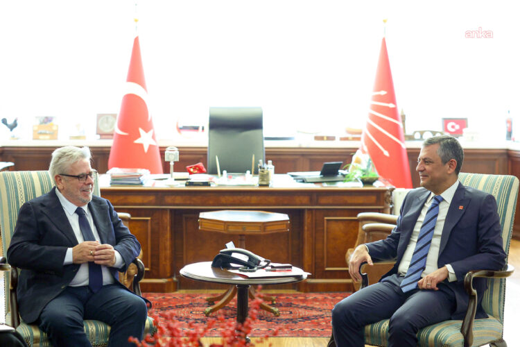 Nacho Sanchez Amor, Özgür Özel’i ziyaret etti