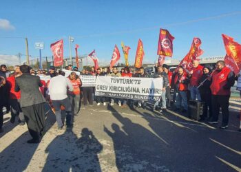 DİSK Nakliyat-İş, TÜVTÜRK Araç Muayene İstasyonları’nda grev başlattı