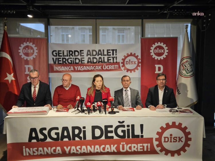 Çerkezoğlu: “Asgari ücret, ülke ekonomisindeki büyümeye göre saptanmalıdır”