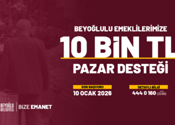 Beyoğlu’nda emeklilere verilen pazar desteği 2026’da da devam edecek