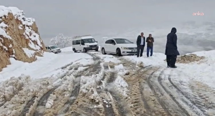 Doğu ve Güneydoğu’da yoğun kar yağışı nedeniyle yollar kapandı