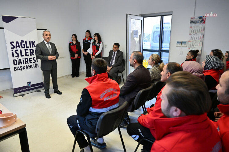 Ankara Büyükşehir Belediyesi’nden hasta nakil hizmeti