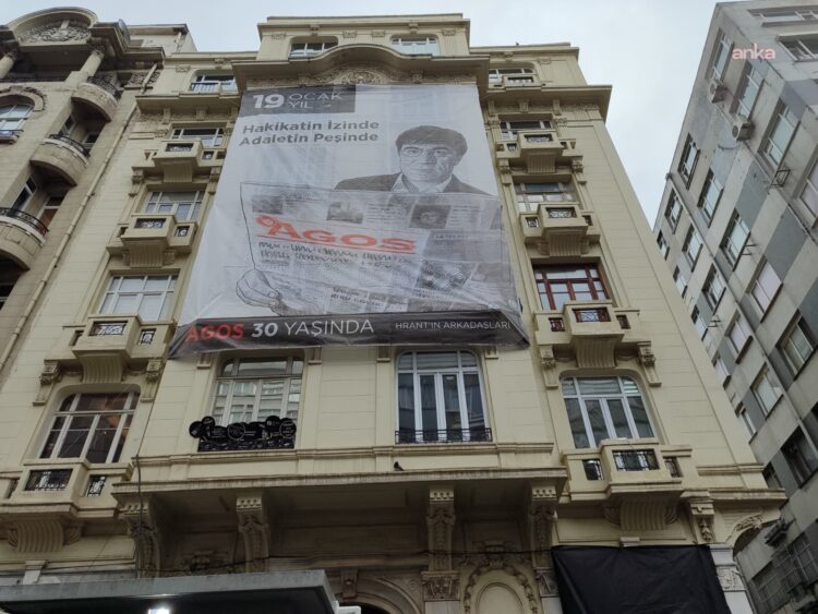 Hrant Dink, katledilişinin yıl dönümünde vurulduğu yerde anıldı