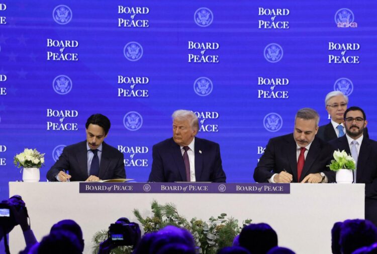 Gazze Barış Kurulu için imzalar atıldı…