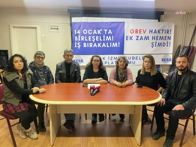 KESK’ten 14 Ocak’ta iş bırakma kararı