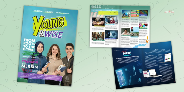 MEB, lise öğrencilerine yönelik “Young and Wise” dergisini yayımladı