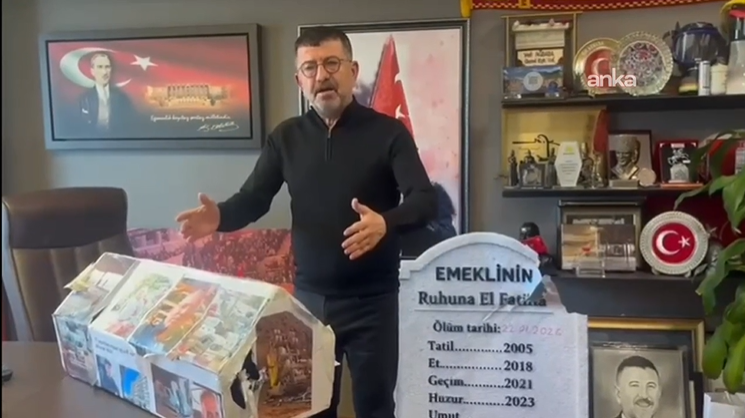 CHP’li Ağbaba: “Rahatsız oldukları tabut değil, yüzsüzlükleri”