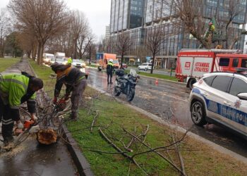 Bakırköy Belediyesi, fırtına ve yağışa karşı önlemlerini arttırdı