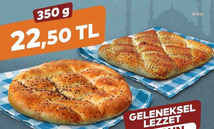 İstanbul Halk Ekmek’te pide fiyatı belli oldu