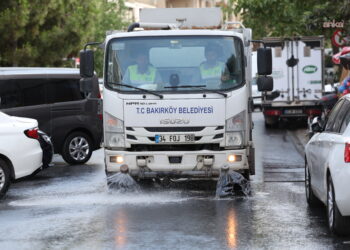 Bakırköy Belediyesi’nden temizlik seferberliği