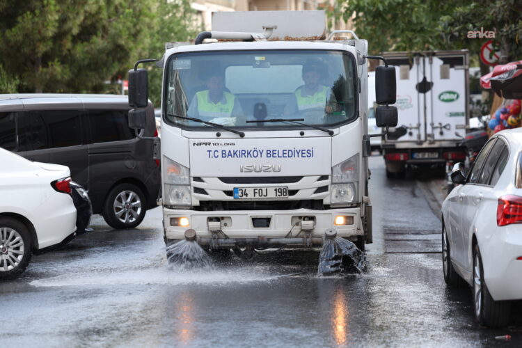 Bakırköy Belediyesi’nden temizlik seferberliği