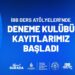 İBB, LGS ve KYS’ye hazırlanan öğrenciler için 40 binden fazla deneme sınavı olanağı sağlayacak