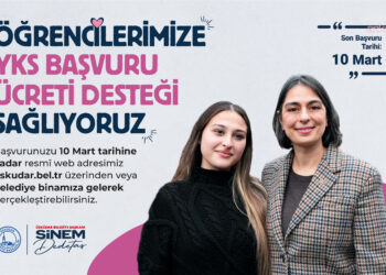 Üsküdar Belediyesi’nden YKS’ye girecek öğrencilere sınav ücreti desteği