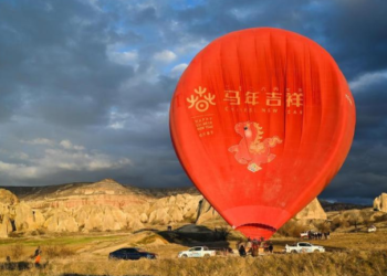 Kapadokya, Çin Yeni Yılı etkinliklerine ev sahipliği yaptı
