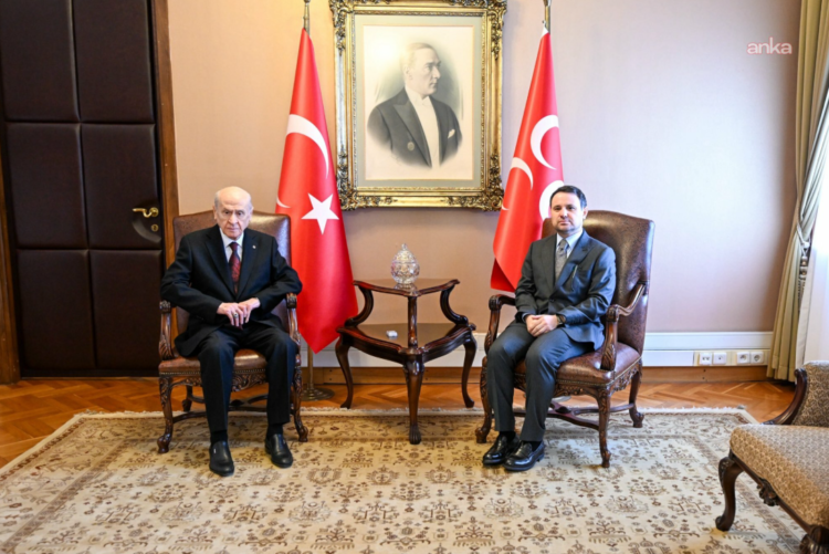 Bakan Gürlek, Devlet Bahçeli’yi ziyaret etti
