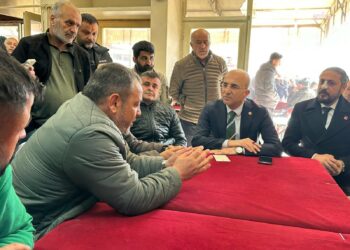 CHP’li Aşkın Genç Nakliyeciler Sitesi’nde: “Batma noktasındayız”