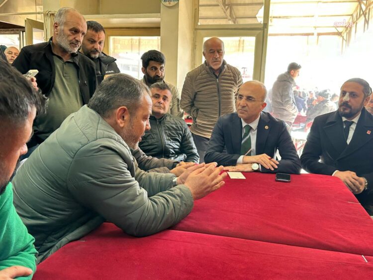 CHP’li Aşkın Genç Nakliyeciler Sitesi’nde: “Batma noktasındayız”