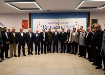 Sancaktepe Belediyesi, ilçe protokolünü iftarda ağırladı