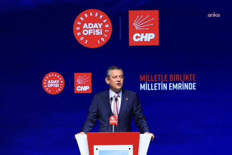 Özgür Özel: “Vaat listesi açıklamıyoruz, bir sistem değişikliği ve büyük bir program ortaya koyuyoruz”