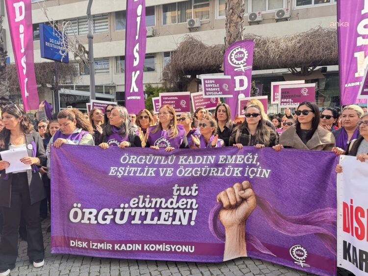 Çerkezoğlu’ndan İzmir’de 8 Mart öncesi kadın işçilere örgütlenme çağrısı