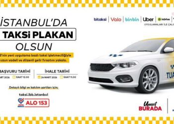 İstanbul’da uygulama bazlı 250 taksi için 7. ihale tarihi belli oldu