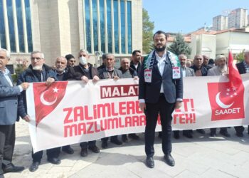 Saadet Partisi’nden ABD ve İsrail’e protesto