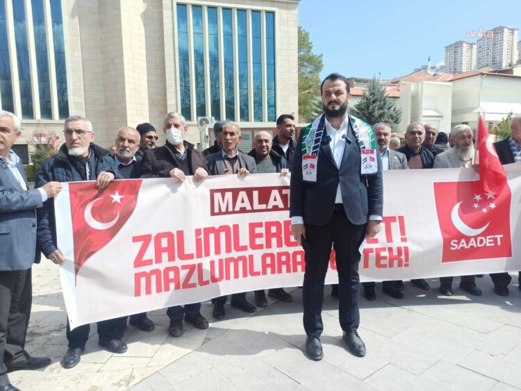 Saadet Partisi’nden ABD ve İsrail’e protesto