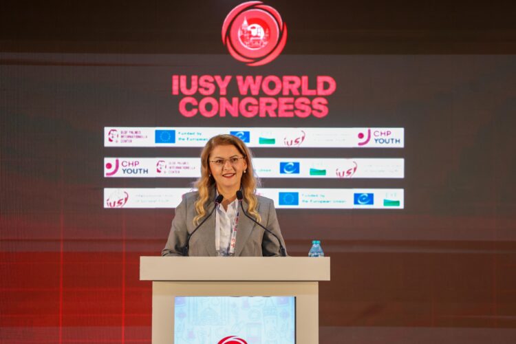 Başkan Ovalıoğlu, Sosyalist Enternasyonal Gençlik Birliği toplantısında konuştu