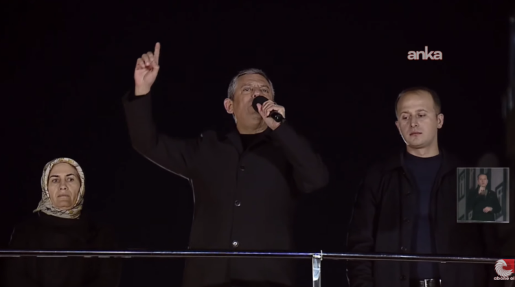 Özgür Özel: “Bu zulme direneceğiz, eninde sonunda biz kazanacağız”