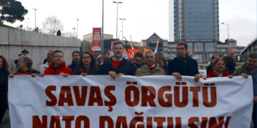 ABD Büyükelçiliği önünde “NATO” protestosu