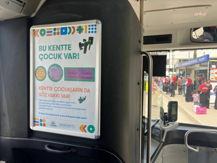 Adıyamanlı çocukların kent hayali afişlere yansıdı