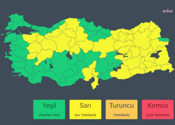 İçişleri Bakanlığı’ndan yağış uyarısı