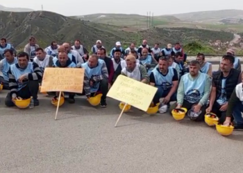 Doruk Madencilik işçileri Ankara’ya yürüyor…